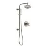 Delta Trinsic Thermostatic Shower System with Shower Head, Hand Shower, Slide Bar, Hose, and Valve Trim